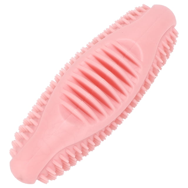 Jouet de Morsure de Chien Concombre de Mer, Jouet de Morsure de Chien Compact et Léger Résistant aux Molaires Réutilisable-Compact et Portable pour Nettoyage des Dents de Petit Chien Rose