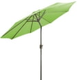 thumbnail image 6 of Northlight 9ft Outdoor Patio Market Umbrella with Hand Crank and Tilt, Lime Green, 6 of 8