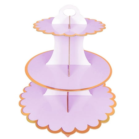 

Meizhencang 3-Layer Cupcake Dessert Paper Stand Display Rack Birthday Wedding Party Supplies