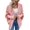 Pink, variant on CoCopeaunts Women's Open Front Batwing Cardigan Fall Cable Knit Long Sleeve Slouchy Sweaters Chunky Cardigan Wrap