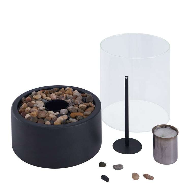 Danya B. Indoor / Outdoor Portable Tabletop Fire Pit – Clean-Burning Bio Ethanol Ventless Fireplace - Small Danya B. Indoor / Outdoor Portable Tabletop Fire Pit – Clean-Burning Bio Ethanol Ventless Fireplace - Small