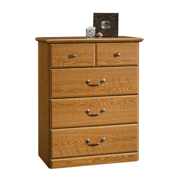 Sauder Orchard Hills 4-Drawer Dresser, Carolina Oak Finish