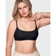 thumbnail image 2 of Bralette INLYRIC Inbarely Soft Ajustable Negro Mediano, 2 of 7