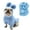 Blue Bunny, variant on Dog Costume for Medium Dog Piggy Costume Pet Halloween Animal Costumes French Bulldog Cute Clothes Matching Dog and Owner Clothes