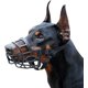 thumbnail image 1 of Bozal transpirable con cesta para perros grandes de goma para mordeduras de perros grandes y la mayoría de los perros una sensación de seguridad, tamaño: L JM, 1 of 5