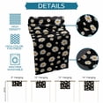 thumbnail image 6 of Spring Floral Daisy Table Runner 48 Inches, Black Elegant Pastoral Flowers Watercolor Bed Runner Dresser Scarves Tabletop for Indoor Outdoor Parties/Ceremony/Banquet, 13" x 48", 6 of 8