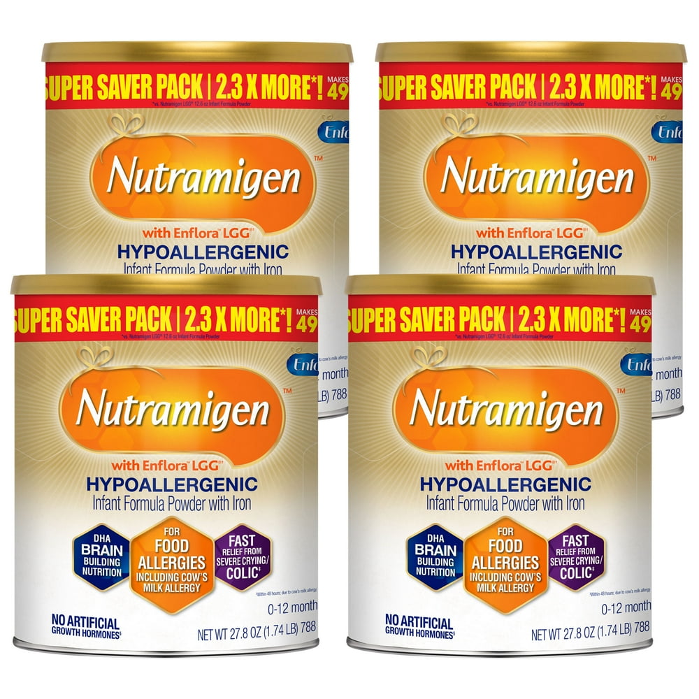 Nutramigen Hypoallergenic Infant Formula with Enflora LGG Powder, 27.