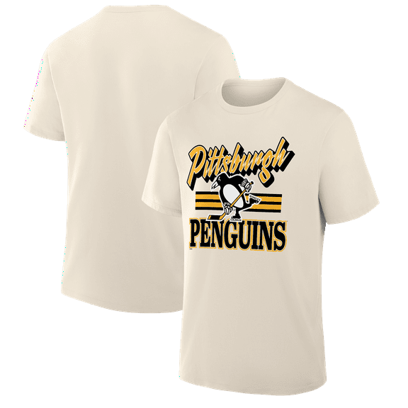 Men's Cream Pittsburgh Penguins Alternate Legacy T-Shirt
