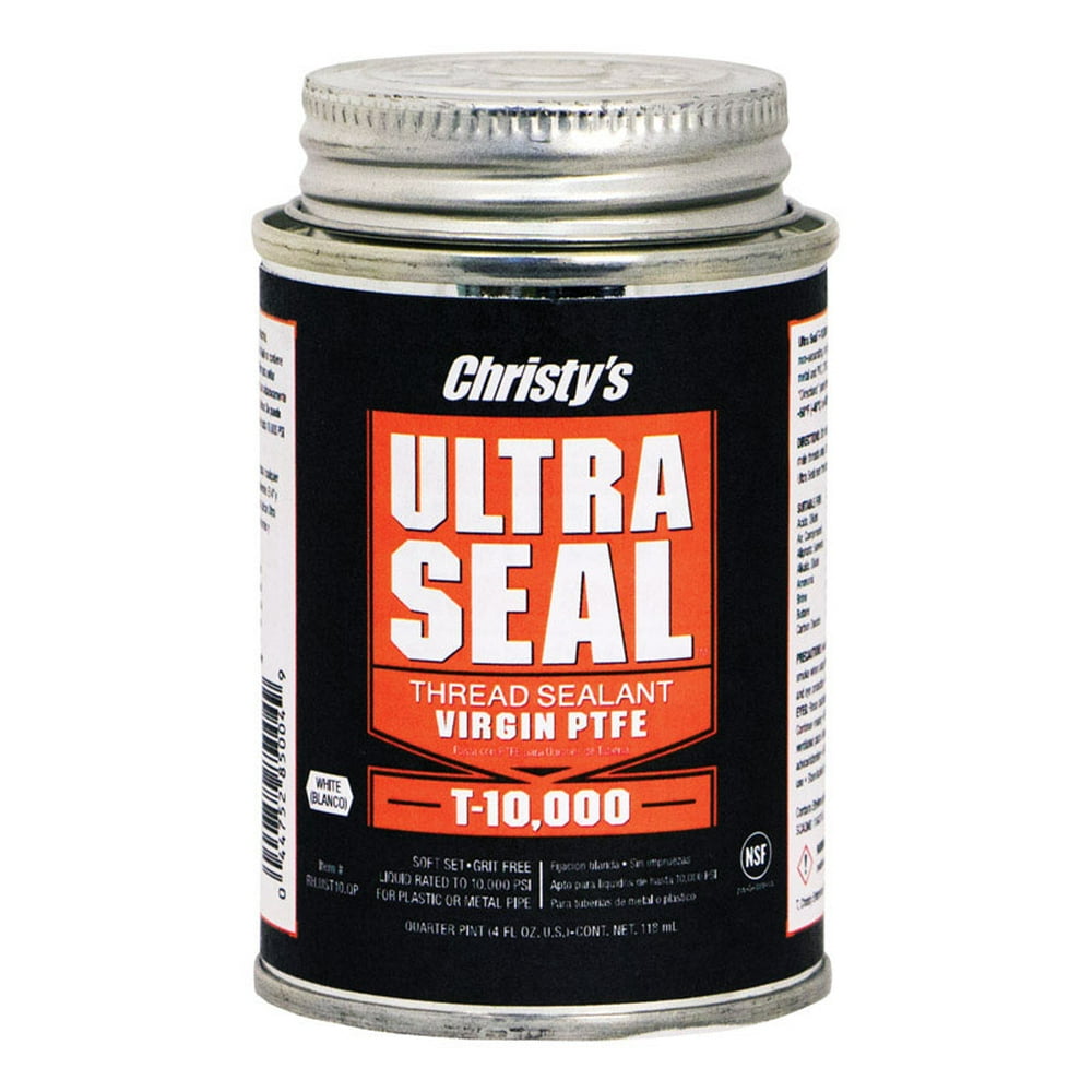 Christys Ultra Seal White Thread Sealant For CPVC/PVC 4 oz Walmart