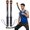 Black, variant on Portable Battle Ropes, Adjustable Ropeless Battle Ropes, Adjustable Weighted Cordless Spring Battle Rope for Home & Gym, Multi-Functional Fitness Training Rope for Strength