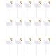 thumbnail image 1 of 15 unids cucharadas de cucharada toppers niños cumpleaños baby shower fiesta decoración de postre, 1 of 7