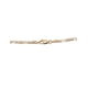 thumbnail image 5 of Cadena y dije de brillos con corona de oro laminado letra R, 5 of 6