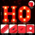 thumbnail image 3 of Decoraciones de Mesa con Letras Luminosas Navideñas gobutend HOHOHO, 3 of 6