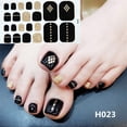 thumbnail image 2 of Fridja Foot Stickers Foot Nail Stickers Waterproof For Female DIY Nail Decoration Art, 2 of 2