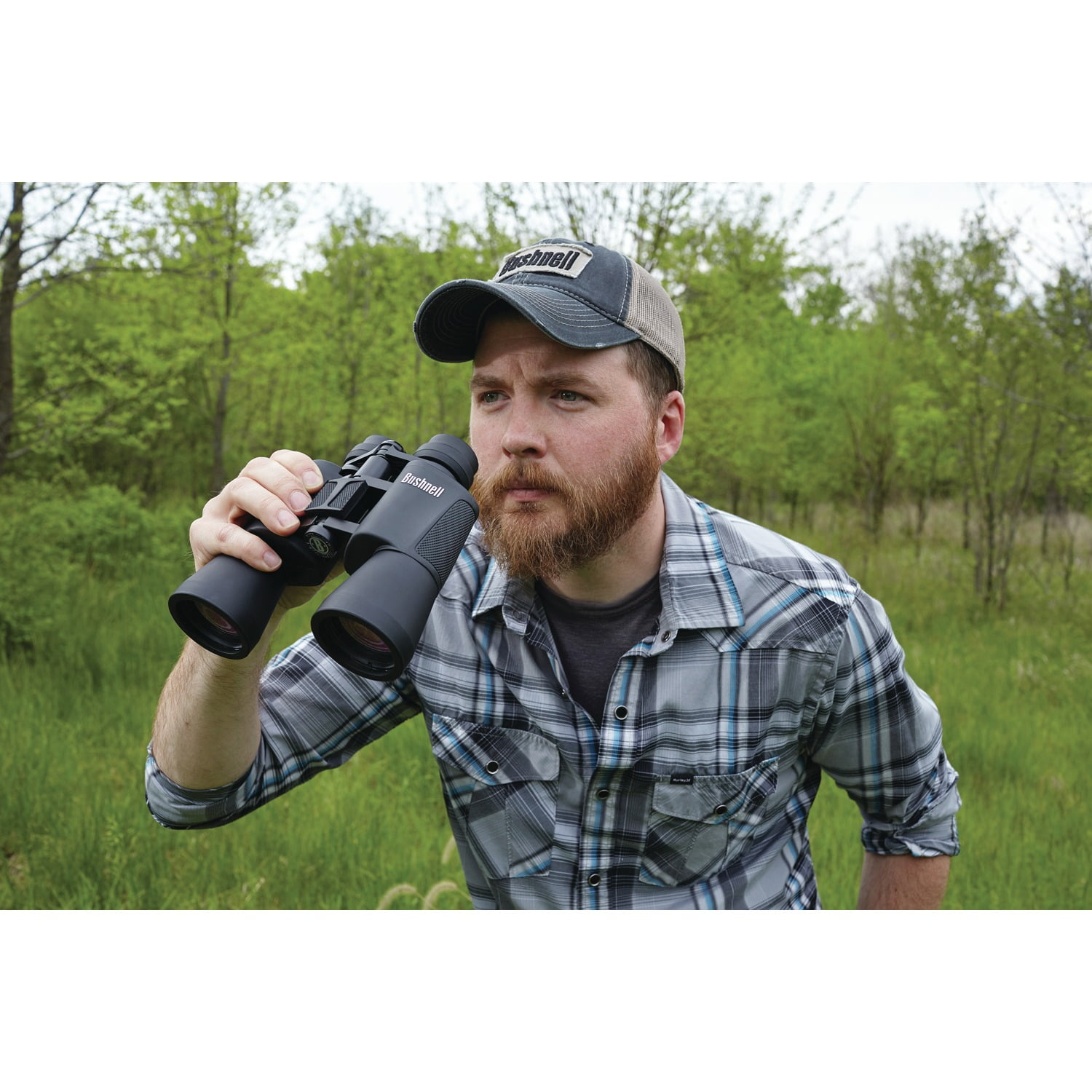 Bushnell PowerView 20x50mm Porro Prism Binoculars (Grey)