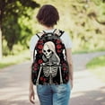 thumbnail image 6 of Lightweight Backpack Skeleton School Bag Travel Laptop Daypack for Men Women Casual Rucksack, 6 of 6
