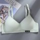 thumbnail image 1 of Ropa interior cómoda sin costuras de algodón puro para niñas, período de desarrollo, estudiante de secundaria, pecho pequeño, sujetador push up inalámbrico, fino, 1 of 6