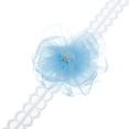 thumbnail image 4 of Unique Bargains Stylish Flower Choker Necklace Fashion Accessory Blue, 4 of 6