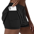 thumbnail image 2 of REDESS Shorts for Women Athletic Shorts with Liner for Gym Workout Running,Light Blue, 2 of 7