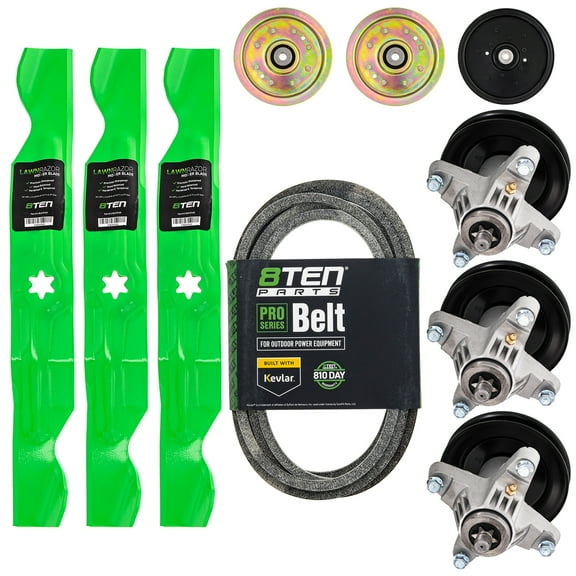 8TEN Blade Spindle Belt Idler Kit for MTD Cub Cadet 50 inch RZT S50 MK1005679