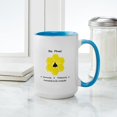 thumbnail image 4 of CafePress - Bee Community Power Animal Gifts Mugs - 15 oz Ceramic Large White Novelty Mug, 4 of 4