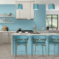 thumbnail image 3 of Cirkel 11.46 in. x 12.4 in. Glossy Blue Porcelain Mosaic Wall and Floor Tile (9.87 sq. ft./case) (10-pack), 3 of 6