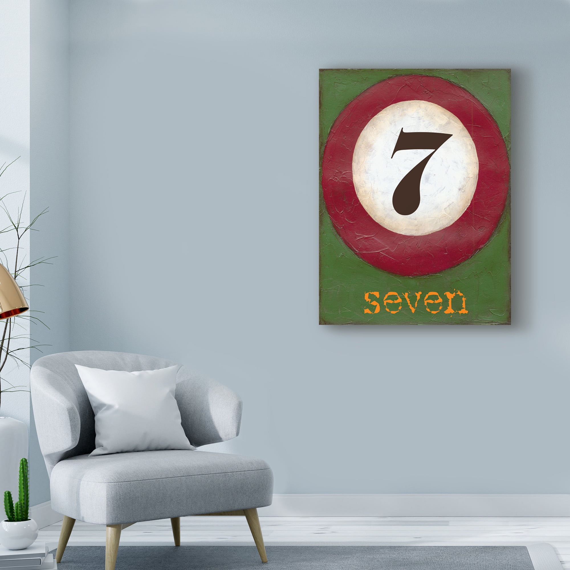 Trademark Fine Art 'Graphic Pool VII' Canvas Art by Jennifer Goldberger