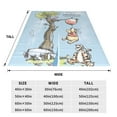 thumbnail image 5 of Bear Winnie Pooh Soft Lightweight Bed Blankets Plush Fuzzy Cozy Blanket Microfiber Throw Blanket For Couch, 5 of 9