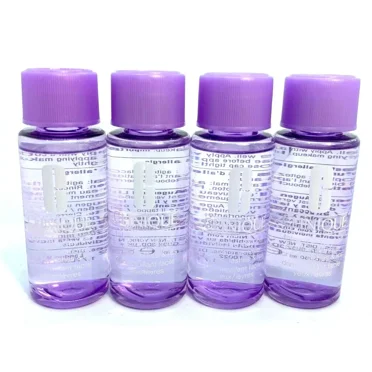Lot of 4 Clinique Take The Day Off Makeup Remover For Lids, Lashes & Lips 1.7 oz/50 ml Eacht Travel Size, NEW UNBOXED