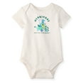 thumbnail image 6 of Garanimals Newborn & Baby Boy Cotton Lap-Shoulder Short-Sleeve Bodysuits, 4-Pack, Sizes 0–24M, 6 of 10