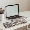 thumbnail image 4 of Miulika Mechanical Keyboard RGB Backlit Retro for Laptop PC Gaming and Office Use D, 4 of 6