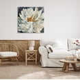 thumbnail image 2 of Stupell Industries White Flower Blossom Botanical & Floral Painting Gallery Wrapped Canvas Print Wall Art, 30 x 30, 2 of 7