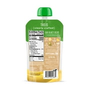 (3 pack) Happy Baby Clearly Crafted, Stage 2 Organic Baby Food, Banana Pineapple & Granola, 4 oz. Pouch