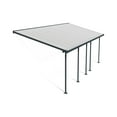 thumbnail image 2 of Palram - Canopia Feria 10' x 24' Polycarbonate/Galvanized Steel Patio Cover - Gray/Clear, 2 of 9