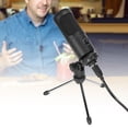 thumbnail image 4 of AUDIO DE MICRÓFONO Conveniente Portátil, Micrófono, Para Cantar Música Escuchando la Grabación de Chat de Voz, 4 of 7