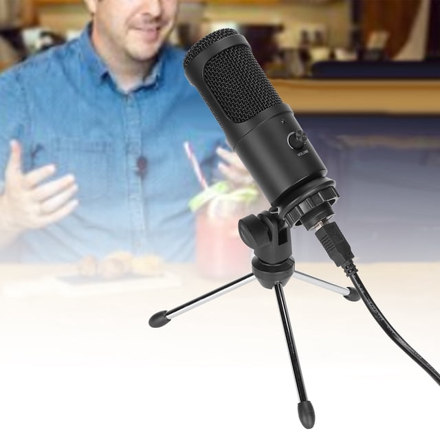 Audio De Micrófono, Micrófono, Grabación Conveniente De Alta Sensibilidad Para Cantar Música Escuchar Chat De Voz