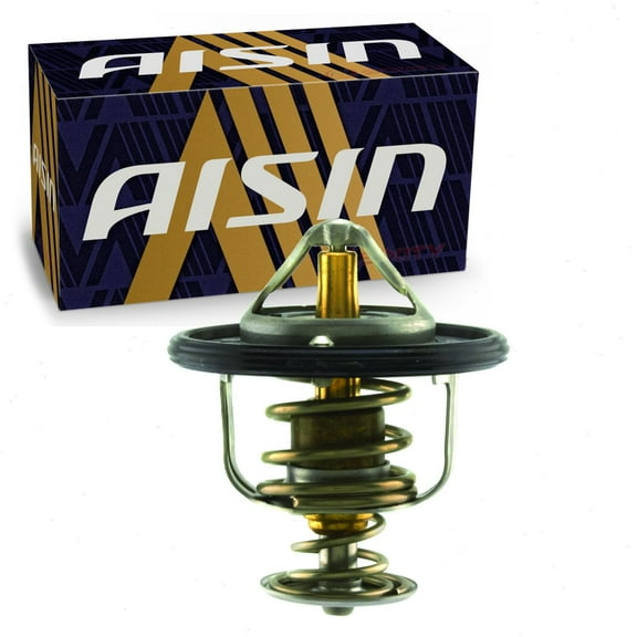 AISIN THM-005 Engine Coolant Thermostat for 143-0722 33868 340-180 48168 MD158570 MD165630 MD175746 MD315301 MD337408 WV56MC-82 Cooling Housing Belts Fits select: 2006-2010 MITSUBISHI ECLIPSE