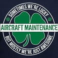 thumbnail image 3 of CafePress - Aircraft Maintenance Luck Hoodie (Dark) - Pullover Hoodie, Classic, Comfortable Hooded Sweatshirt, 3 of 4