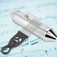 thumbnail image 4 of HUGFEGWE Stainless Steel Guiro With Scraper Hand Percussion Instrument Accessory CJB91-135114, 4 of 8
