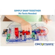 Snap Circuits Jr. SC100, Electronics Explorer Kit, 100+ Projects, Stem, Child 8+, Elementary School