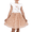 Beige Unicorn, variant on Girls Dress Pink Swan Sequin Halter Ruffle Backless Criss Cross Hollow 4 Years