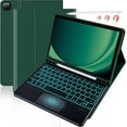 thumbnail image 1 of Pour iPad Air 13 Pouces Étui Clavier M3 2025 M2 2024, Clavier Bluetooth Détachable avec Pavé Tactile 7 Couleurs Rétroéclairé RVB, Porte-Crayon pour iPad Pro 12.9 Pouces 6th 2022/5th 2021/4th 2020/3rd 2018, 1 of 7