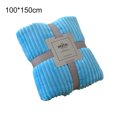 thumbnail image 1 of Funie Couverture Douce et Agréable pour la Peau en Polyester Couverture Climatisée pour Canapé, 1 of 8