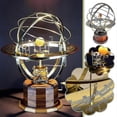 thumbnail image 2 of Retro Grand Orrery Model Of The Solar System Home Living Room Bedroom Decoration Housewarming Party, Birthday1pcs-gold, 2 of 2