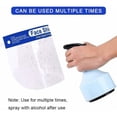 thumbnail image 3 of Durable Face Shield For Everyday Heroes, Transparent Face Shield With Adjustable Head Harness, Full Face Protection Against Drops, Saliva, Splashes, Oil, And Dust, Comfortable, 3 of 5