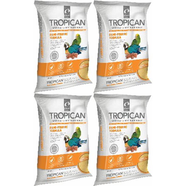 Tropican Baby Bird HandFeeding Formula (4.4 lb) by Hagen, Blends in
