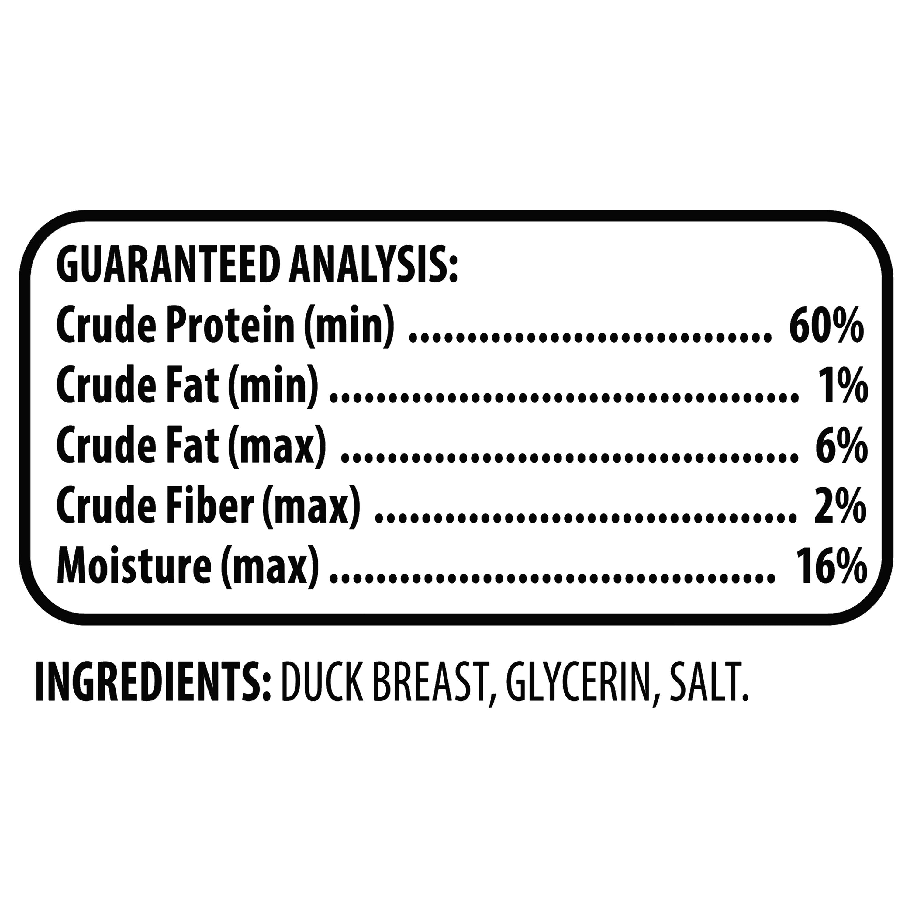(4 pack) Golden Rewards Duck Jerky Premium Treats for Dogs, 16 oz Bag