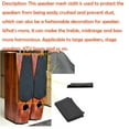 thumbnail image 5 of Speaker Mesh / Speaker Grill Cloth /Stereo Grille Fabric Radio Mesh Prevent Dust, 5 of 10