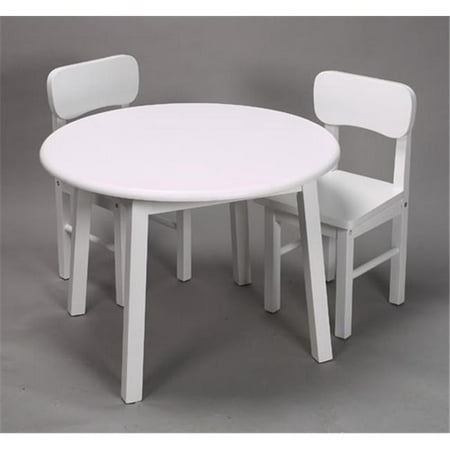Giftmark 1407w Childrens Round Table, Children S Round Table And Chair Set