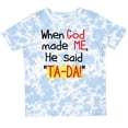 thumbnail image 3 of Inktastic When God Made Me Boys or Girls Toddler T-Shirt, 3 of 5